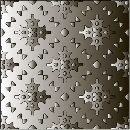 Metal textured plate. Steel industrial polished pattern.abstract background.のイラスト素材