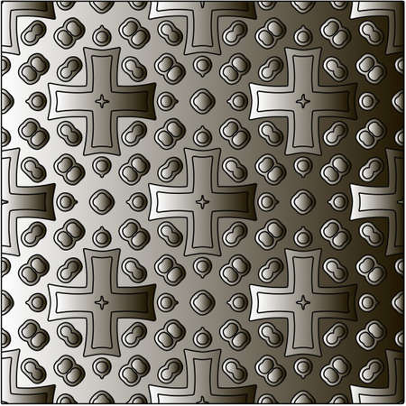 Metal textured plate. Steel industrial polished pattern.abstract background.のイラスト素材