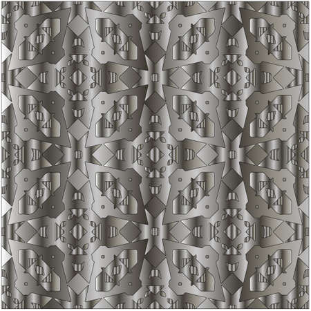 Metal textured plate. Steel industrial polished pattern.abstract background.のイラスト素材