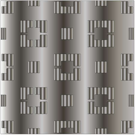 Metal textured plate. Steel industrial polished pattern.abstract background.のイラスト素材