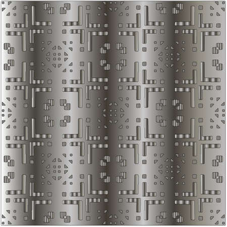 Metal textured plate. Steel industrial polished pattern.abstract background.のイラスト素材