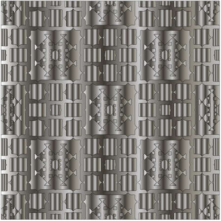 Metal textured plate. Steel industrial polished pattern.abstract background.のイラスト素材