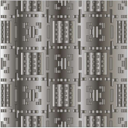 Metal textured plate. Steel industrial polished pattern.abstract background.のイラスト素材