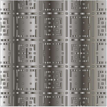Metal textured plate. Steel industrial polished pattern.abstract background.のイラスト素材