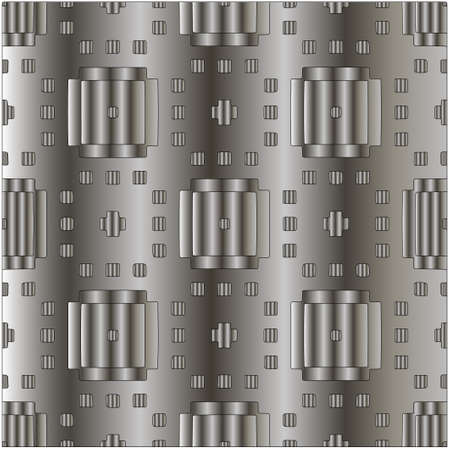 Metal textured plate. Steel industrial polished pattern.abstract background.のイラスト素材