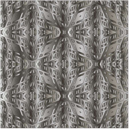 Metal textured plate. Steel industrial polished pattern.abstract background.のイラスト素材