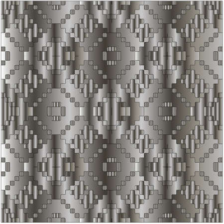 Metal textured plate. Steel industrial polished pattern.abstract background.のイラスト素材