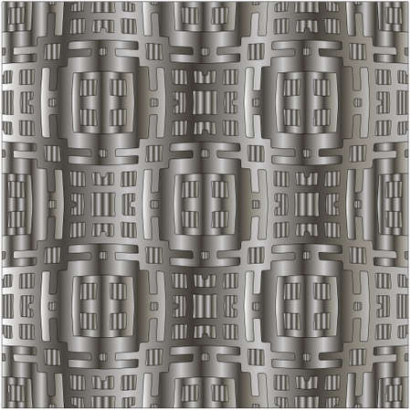 Metal textured plate. Steel industrial polished pattern.abstract background.のイラスト素材