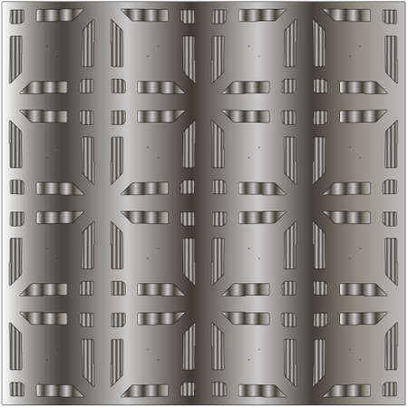 Metal textured plate. Steel industrial polished pattern.abstract background.のイラスト素材