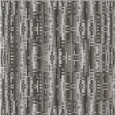 Metal textured plate. Steel industrial polished pattern.abstract background.のイラスト素材