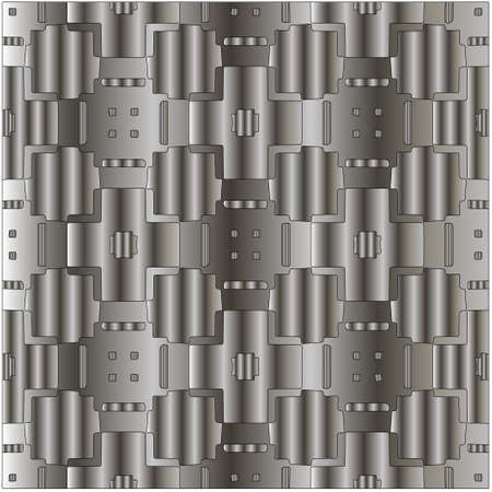 Metal textured plate. Steel industrial polished pattern.abstract background.のイラスト素材