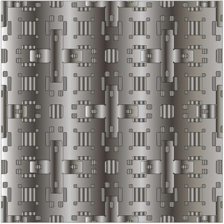 Metal textured plate. Steel industrial polished pattern.abstract background.のイラスト素材