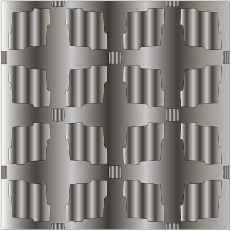 Metal textured plate. Steel industrial polished pattern.abstract background.のイラスト素材