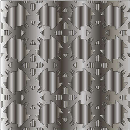 Metal textured plate. Steel industrial polished pattern.abstract background.のイラスト素材