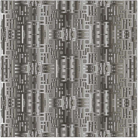 Metal textured plate. Steel industrial polished pattern.abstract background.のイラスト素材