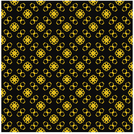 Seamless repeatable abstract pattern background.Perfect for fashion, textile design, cute themed fabric, on wall paper, wrapping paper, fabrics and home decor.のイラスト素材