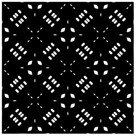 Vector seamless pattern. Modern stylish texture. Composition from regularly repeating geometrical...