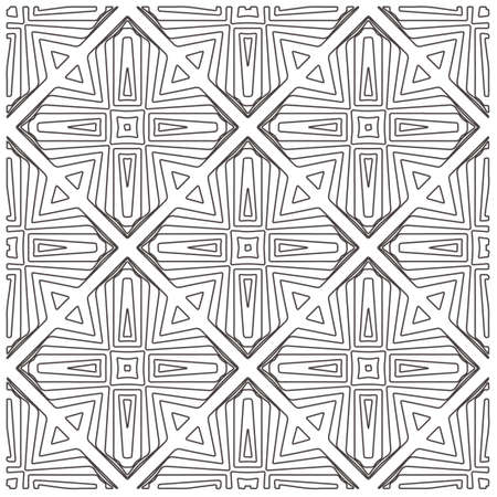 Repeating geometric tiles from striped elements.Modern geometric background with abstract...