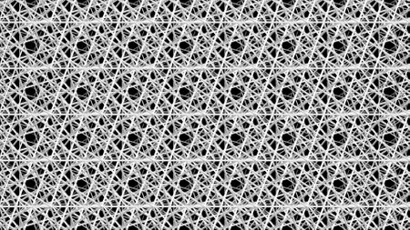 striped background. Raster geometric pattern. black and white stripes. monochrome grunge background. design for decor, print.background in UHD format 3840 x 2160.の写真素材