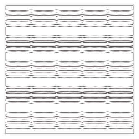 vector pattern in geometric ornamental style. Black and white pattern.のイラスト素材