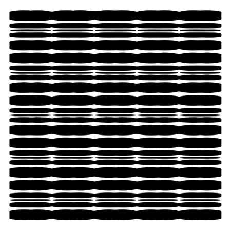 vector pattern in geometric ornamental style. Black and white pattern.のイラスト素材