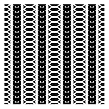 Seamless ethnic pattern color black and white.Can be used in fabric design for clothes, accessories;...