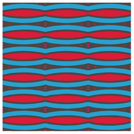 Abstract ethnic rug ornamental seamless pattern.Perfect for fashion, textile design, cute themed fabric, on wall paper, wrapping paper, fabrics and home decor.のイラスト素材