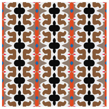 Abstract ethnic rug ornamental seamless pattern.Perfect for fashion, textile design, cute themed...