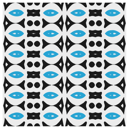 Abstract ethnic rug ornamental seamless pattern.Perfect for fashion, textile design, cute themed fabric, on wall paper, wrapping paper, fabrics and home decor.のイラスト素材