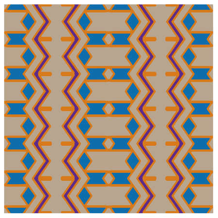 Abstract ethnic rug ornamental seamless pattern.Perfect for fashion, textile design, cute themed...