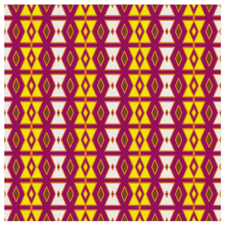 Abstract ethnic rug ornamental seamless pattern.Perfect for fashion, textile design, cute themed fabric, on wall paper, wrapping paper, fabrics and home decor.のイラスト素材