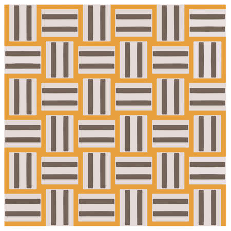 Abstract ethnic rug ornamental seamless pattern.Perfect for fashion, textile design, cute themed fabric, on wall paper, wrapping paper, fabrics and home decor.のイラスト素材