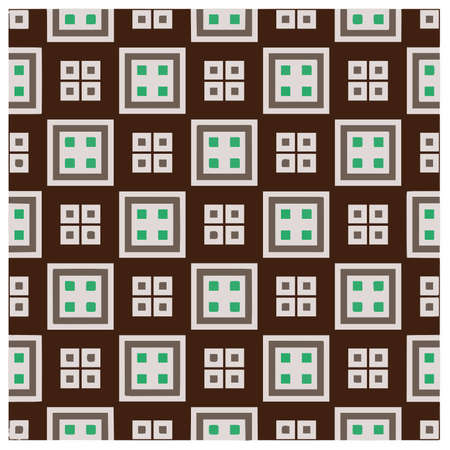 Abstract ethnic rug ornamental seamless pattern.Perfect for fashion, textile design, cute themed fabric, on wall paper, wrapping paper, fabrics and home decor.のイラスト素材