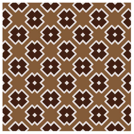Abstract ethnic rug ornamental seamless pattern.Perfect for fashion, textile design, cute themed fabric, on wall paper, wrapping paper, fabrics and home decor.のイラスト素材