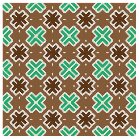 Abstract ethnic rug ornamental seamless pattern.Perfect for fashion, textile design, cute themed fabric, on wall paper, wrapping paper, fabrics and home decor.のイラスト素材