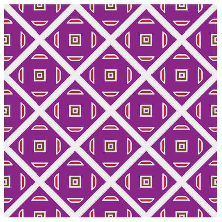 Abstract ethnic rug ornamental seamless pattern.Perfect for fashion, textile design, cute themed fabric, on wall paper, wrapping paper, fabrics and home decor.のイラスト素材