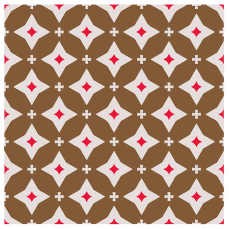 Abstract ethnic rug ornamental seamless pattern.Perfect for fashion, textile design, cute themed fabric, on wall paper, wrapping paper, fabrics and home decor.のイラスト素材