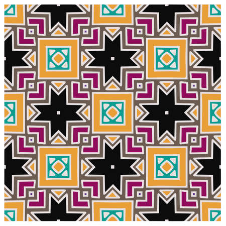 Abstract ethnic rug ornamental seamless pattern.Perfect for fashion, textile design, cute themed...