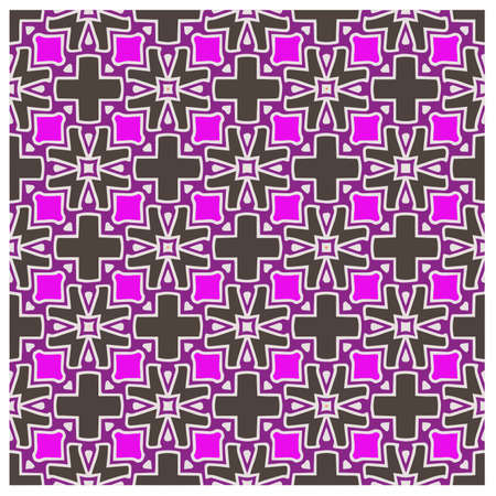Abstract ethnic rug ornamental seamless pattern.Perfect for fashion, textile design, cute themed fabric, on wall paper, wrapping paper, fabrics and home decor.のイラスト素材