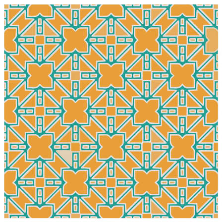 Abstract ethnic rug ornamental seamless pattern.Perfect for fashion, textile design, cute themed fabric, on wall paper, wrapping paper, fabrics and home decor.のイラスト素材