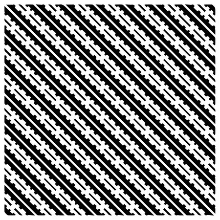 Abstract background with black and white pattern. Unique geometric vector swatch. Perfect for site...