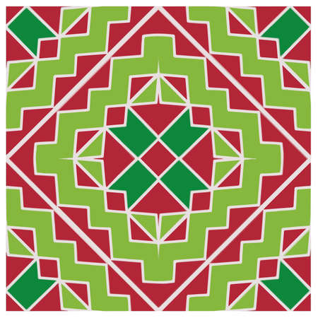 Abstract ethnic rug ornamental seamless pattern.Perfect for fashion, textile design, cute themed fabric, on wall paper, wrapping paper, fabrics and home decor.のイラスト素材