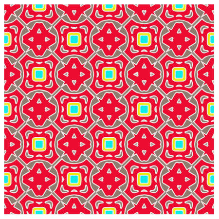 Seamless vector pattern. Background texture in geometric ornamental style.Repeat background.