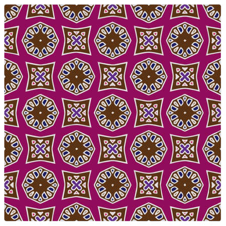 Seamless vector pattern. Background texture in geometric ornamental style.Repeat background.