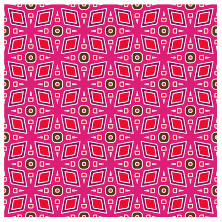 Seamless vector pattern. Background texture in geometric ornamental style.Repeat background.のイラスト素材