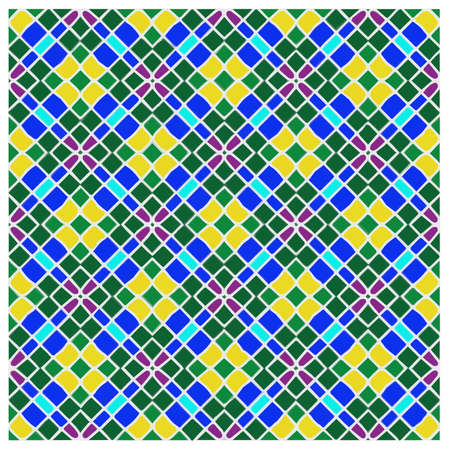 Seamless vector pattern. Background texture in geometric ornamental style.Repeat background.のイラスト素材