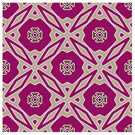 Seamless vector pattern. Background texture in geometric ornamental style.Repeat background.