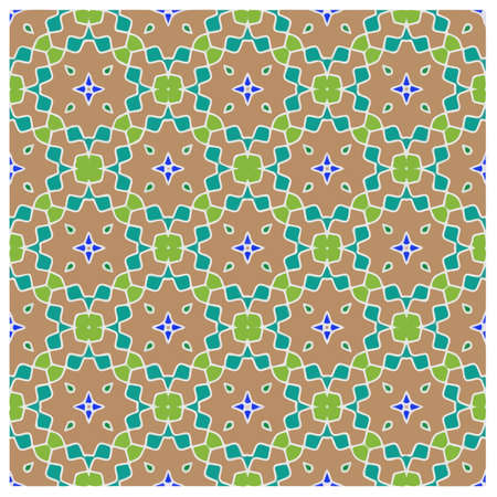 Seamless vector pattern. Background texture in geometric ornamental style.Repeat background.