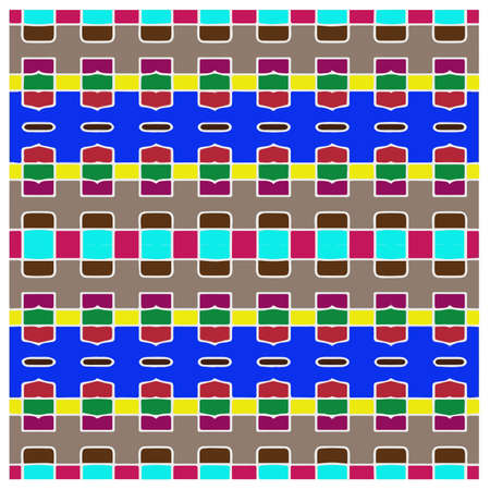 Seamless abstract multicolor pattern. abstract background. vector art.