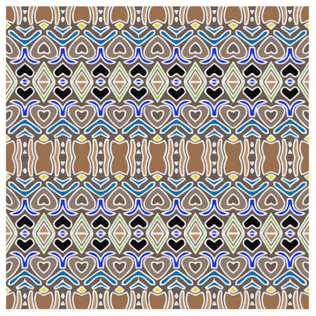 Seamless abstract multicolor pattern. abstract background. vector art.